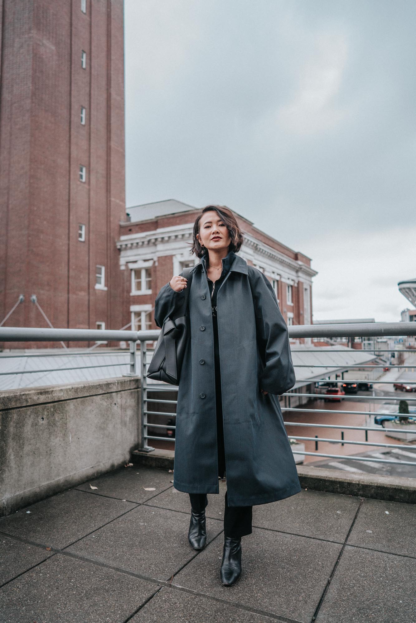 20191208 - Style & Senses - An Trieu - Musubi Acne Midi Bag Uniqlo U Rain Coat Cos Boots Brandi Melville New York King Station -17