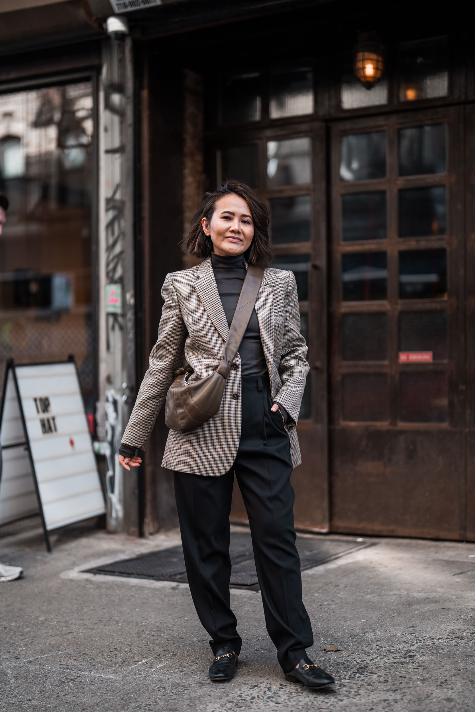 Style & Senses-An Trieu_Gucci loafers Lemaire croissant bag TEURN studio Wardrobe nyc blazer lower east side