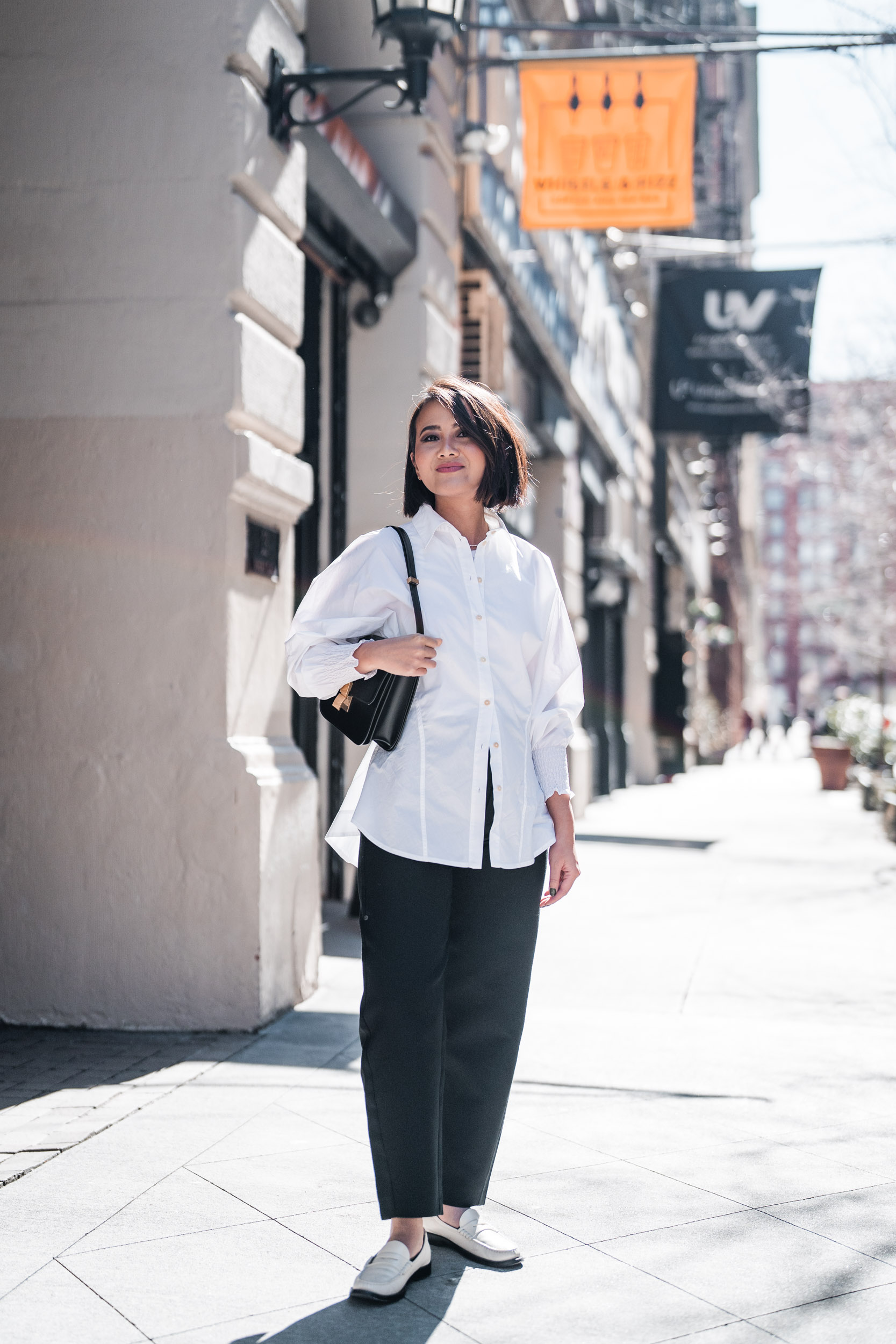 Style & Senses-An Trieu_Bean YSL Merlette & Other Stories jeans Wardrobe NYC Blazer blogger