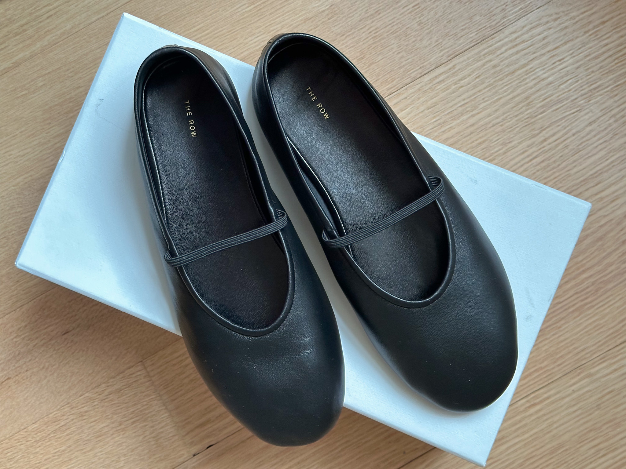 The Row elastic ballet flats mary jane an Trieu style and senses nyc blogger review