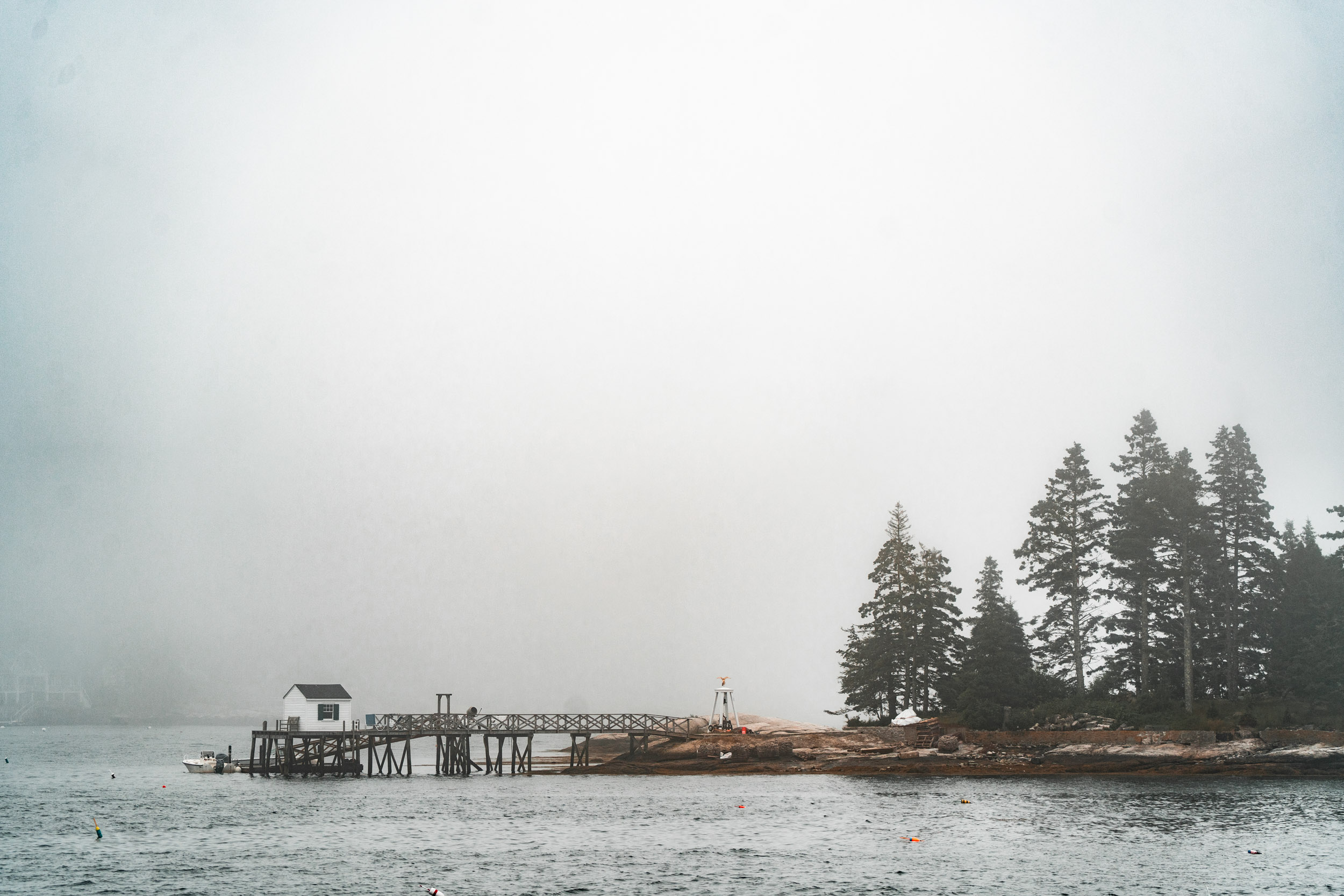 Portland MAINE Head Light boothbay harbor july