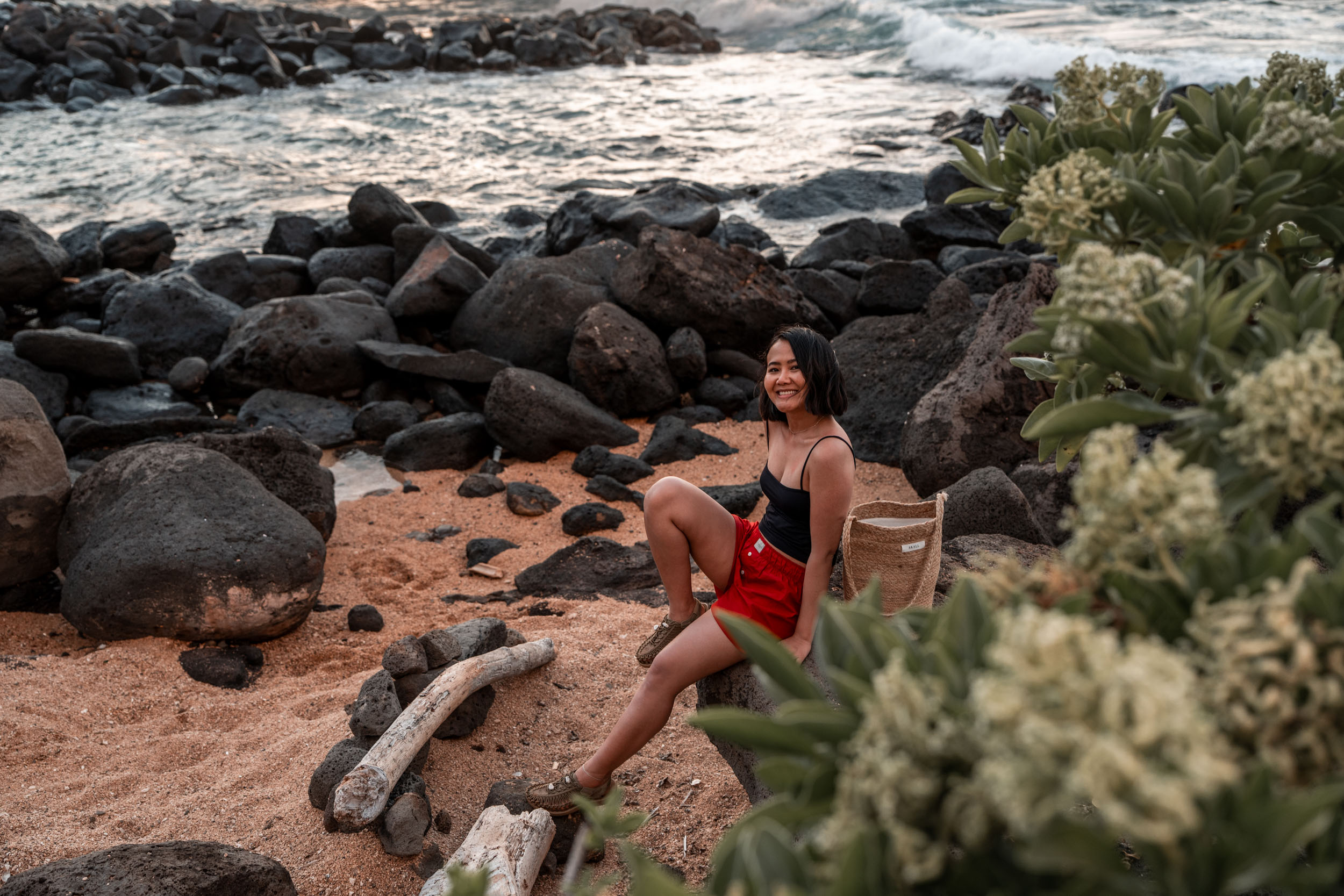 style and senses an's list an trieu kauai hawaii 2025 napali coast june travel diary captain andy's boat sunset tour hanalei bay sleeping giant farmer's market lihue acai bowl granola girl comme si fillipa k skall