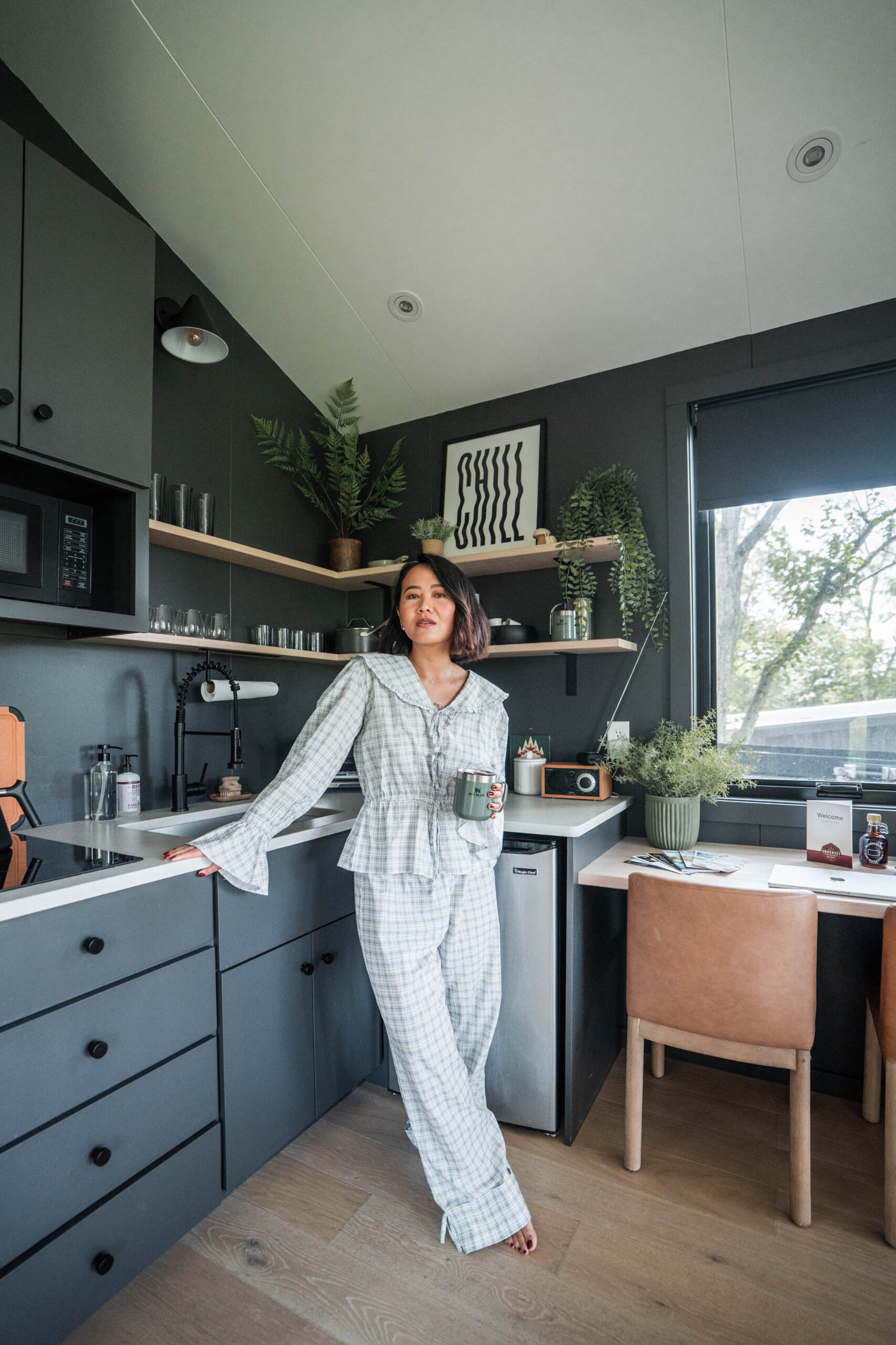 StyleSenses AnTrieu Zook Cabins Pennsylvania an's list nyc brooklyn a frame cabin wood fired hot tub campfire summer 2025 glamping nature road trip city getaway somerset campground