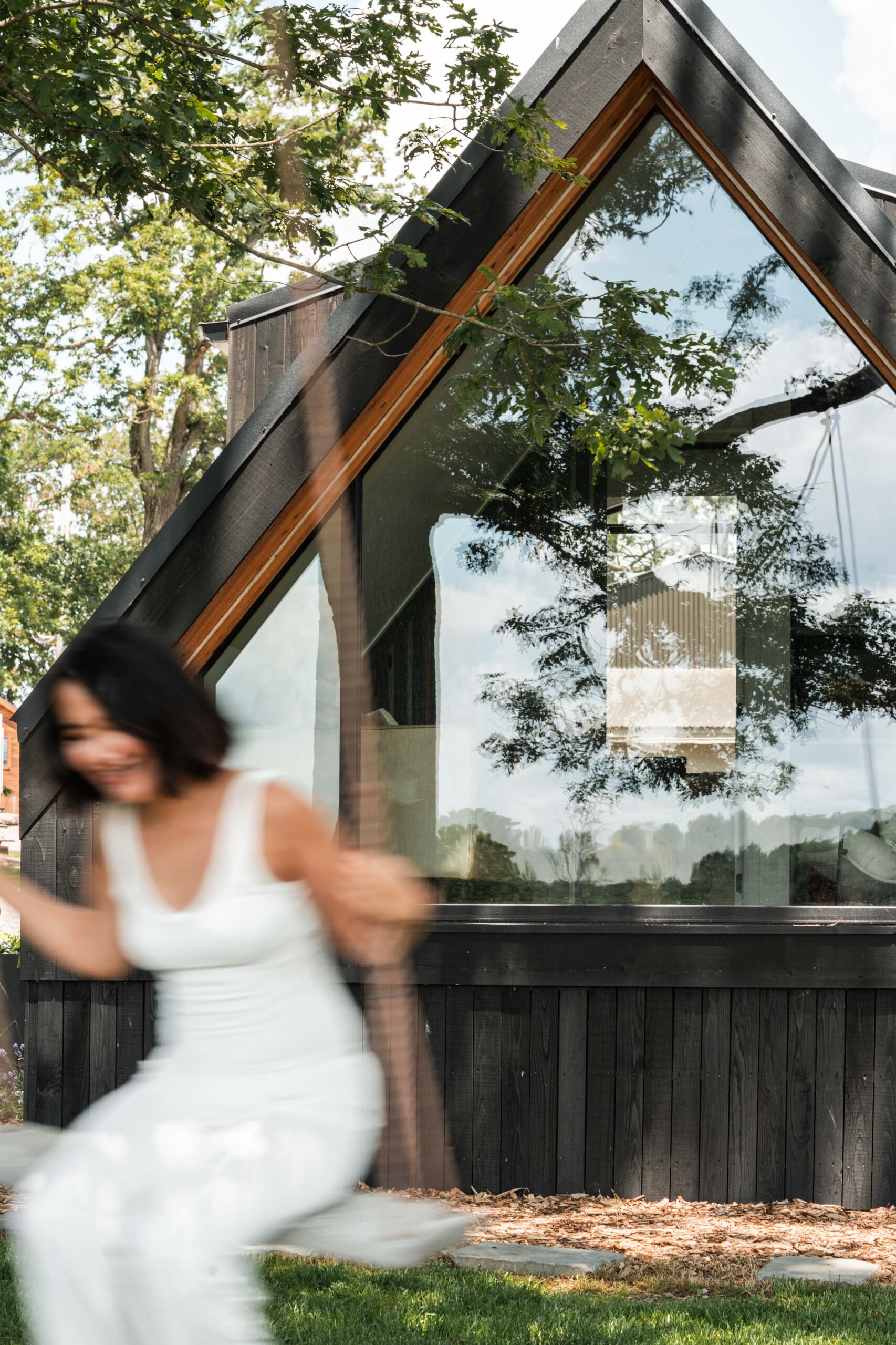 StyleSenses AnTrieu Zook Cabins Pennsylvania an's list nyc brooklyn a frame cabin wood fired hot tub campfire summer 2025 glamping nature road trip city getaway somerset campground kye intimates ocean vuong book reading