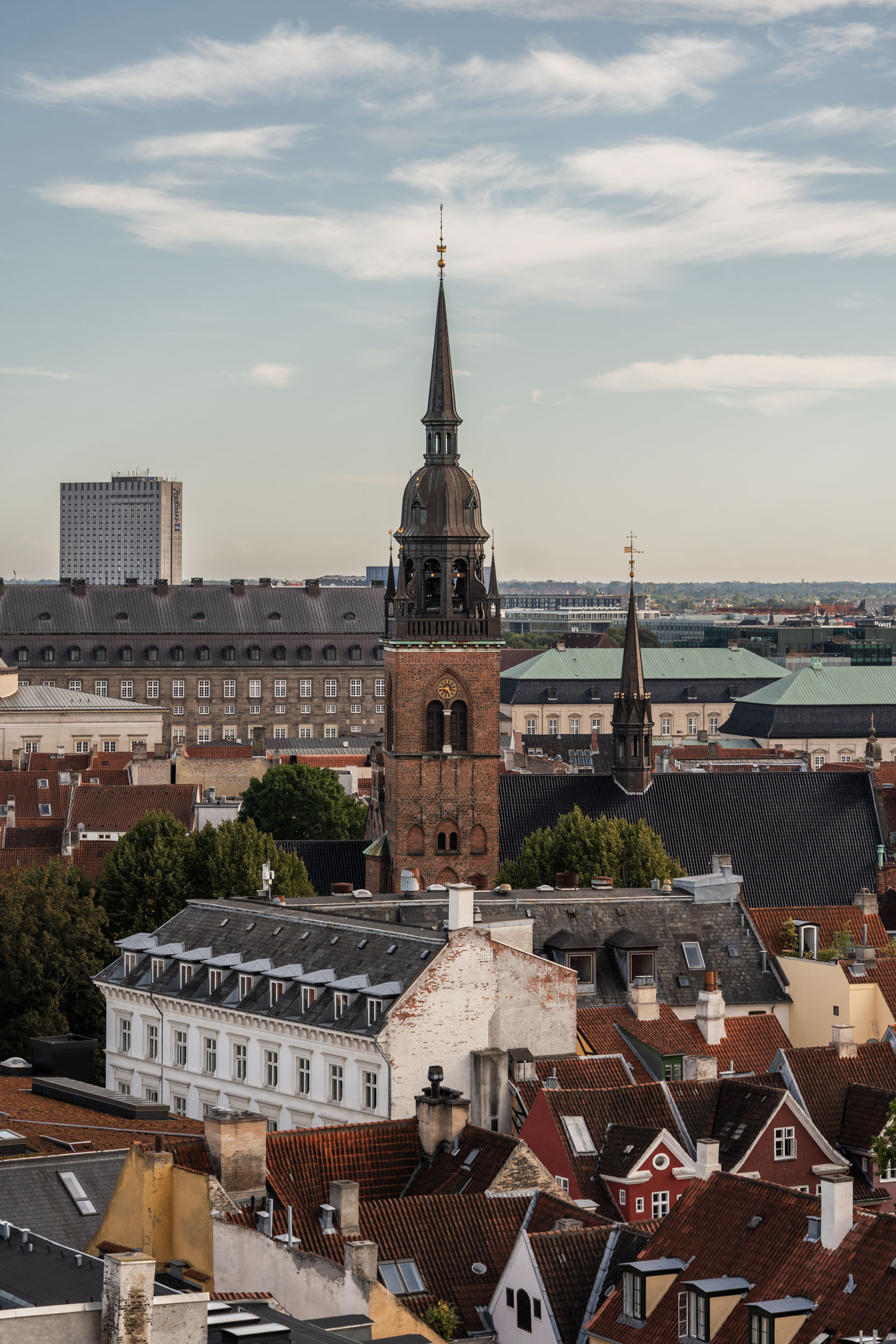 Style & Senses An Trieu Copenhagen Stockholm Amsterdam September 2025 Europe travel NYC fashion ootd THE ROUND TOWER CPH city skyline