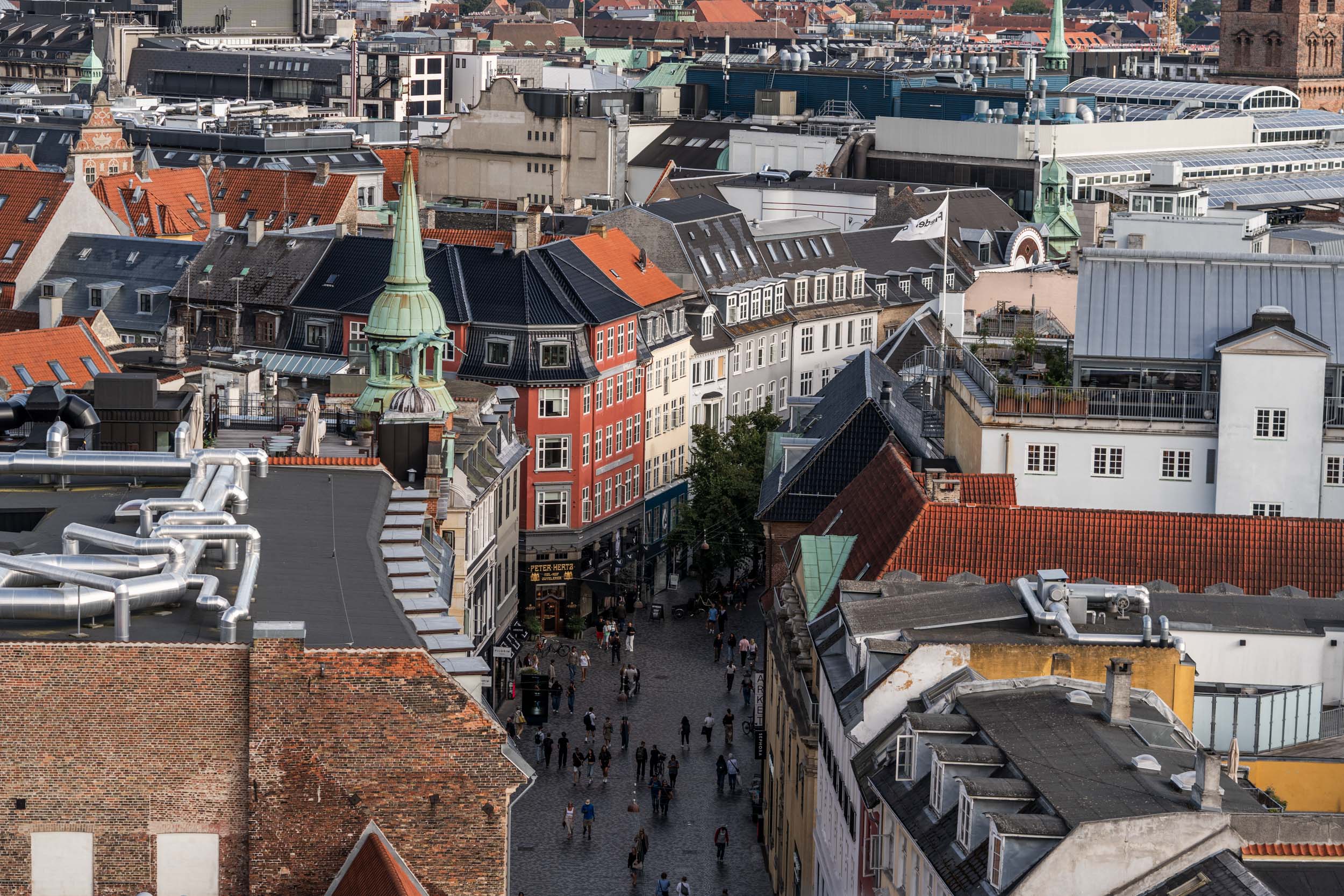 Style & Senses An Trieu Copenhagen Stockholm Amsterdam September 2025 Europe travel NYC fashion ootd THE ROUND TOWER CPH city skyline