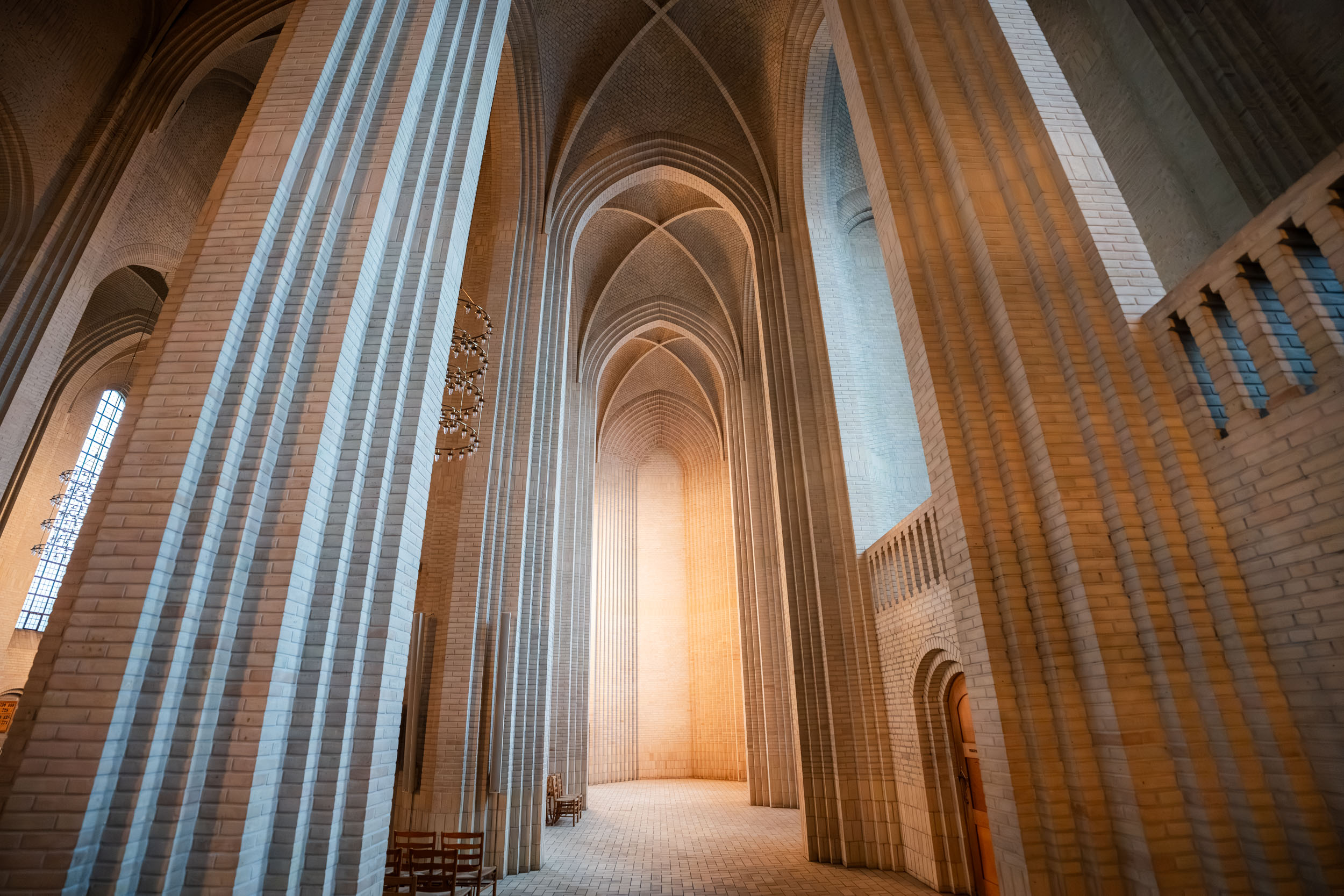 Style & Senses An Trieu Copenhagen Stockholm Amsterdam September 2025 Europe travel NYC NYBORDER NYHAVN bikes biking Grundtvig's Church architecture design space