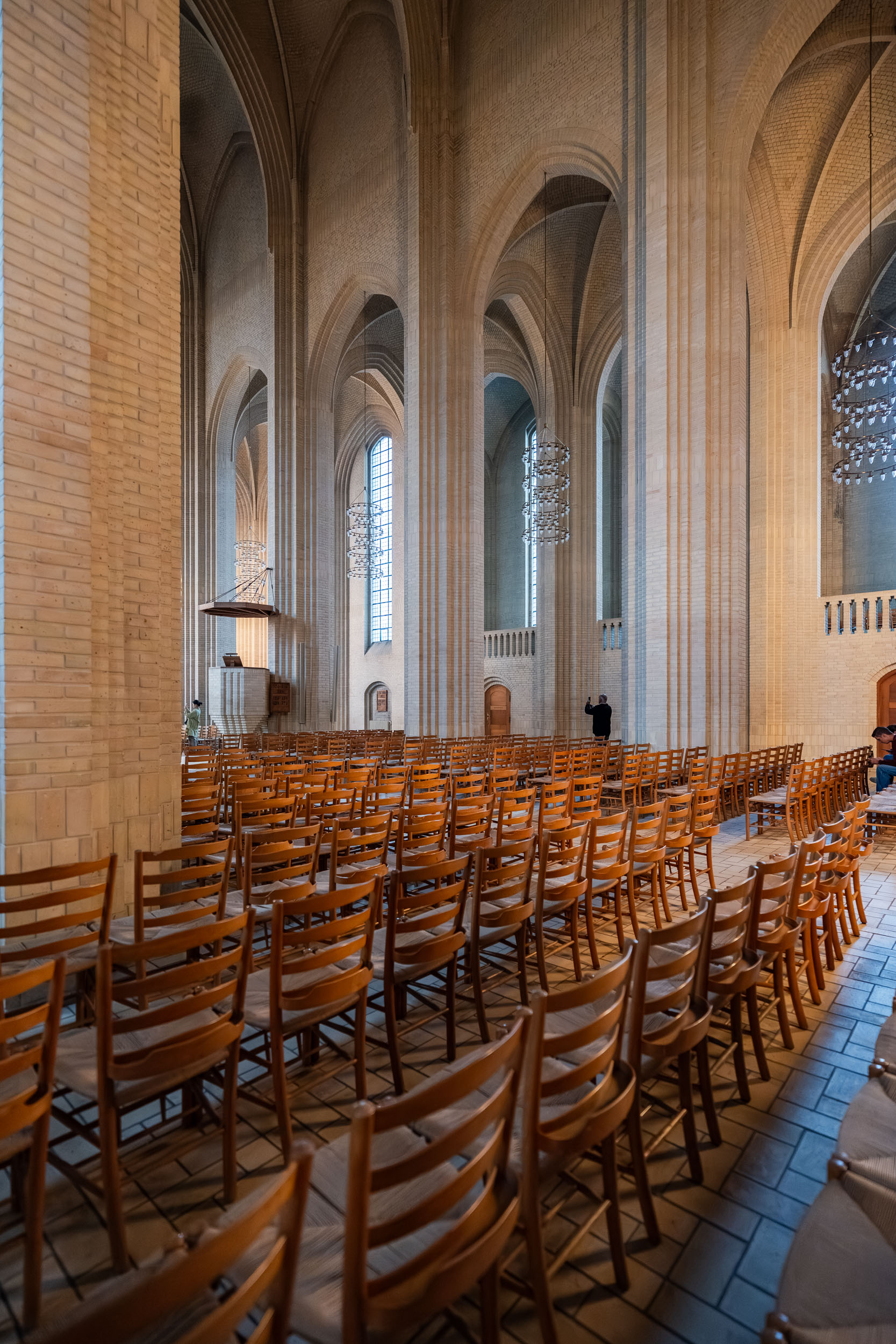 Style & Senses An Trieu Copenhagen Stockholm Amsterdam September 2025 Europe travel NYC NYBORDER NYHAVN bikes biking Grundtvig's Church architecture design space
